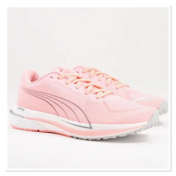 Puma Velocity Nitro Trainers - Sherbet Pink - Picture 1 of 6